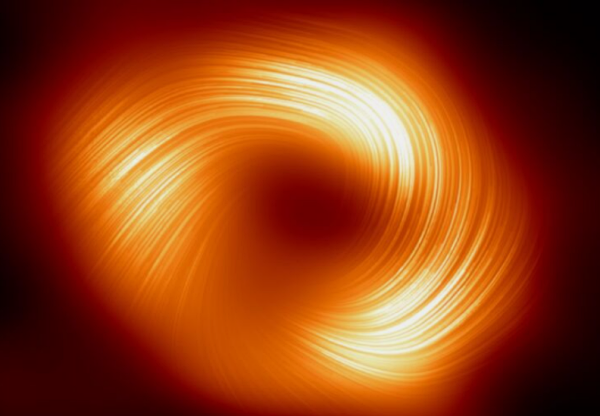 우리 은하 중심의 초질량 블랙홀  SgrA의 모습 [사진: ETH]