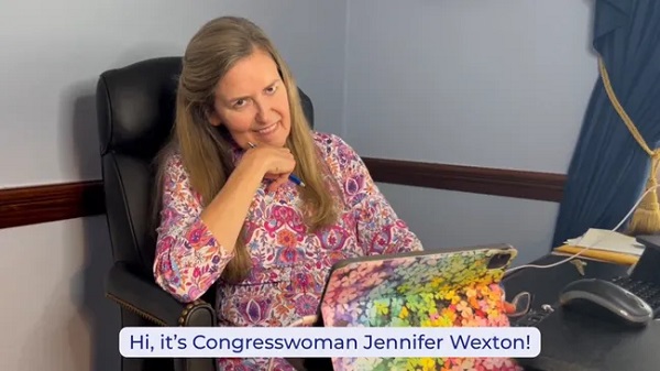 제니퍼 웩스턴 미국 하원의원 [사진: 웩스턴 엑스(트위터)]