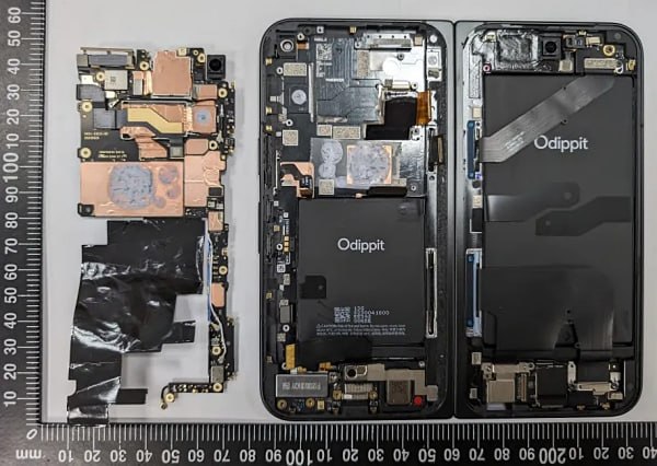 구글 픽셀9 프로 폴드 프로토타입 [사진: 안드로이드오소리티]