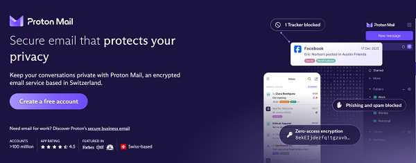 프로톤 메일이 AI가 이메일 작성을 도와주는 도구를 선보였다. [사진: 프로톤 메일]