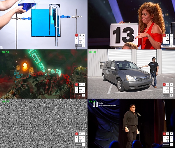 인터넷에서 TV 채널처럼 유튜브 동영상을 랜덤으로 볼 수 있는 서비스가 등장했다. [사진: YTCH]