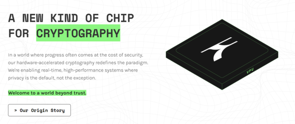암호 특화 칩  패브릭 크립토그래피, 3300만달러 투자 유치...\"GPU·CPU보다 효율적\"