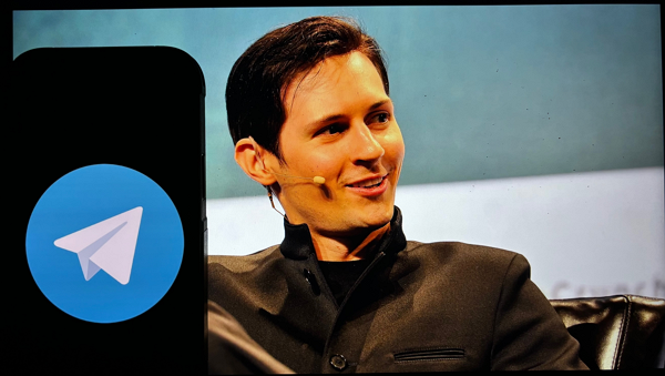 파벨 두로프 텔레그램 공동 창업자가 프랑스에서 체포된 가운데 그의 석방을 촉구하는 의견이 쏟아졌다. [사진: 셔터스톡]