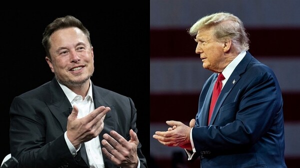 일론 머스크와 트럼프 [사진: 셔터스톡]