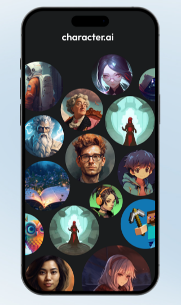 캐릭터AI [사진: 캐릭터AI 홈페이지]