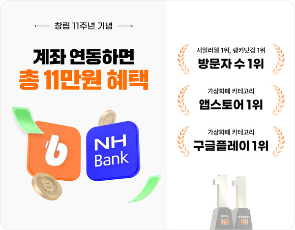 빗썸, 원화계좌 서비스 개선...\"3분 내 개설 가능\"