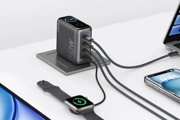 전자제품 제조 기업 앤커(Anker)가 벽면 충전기 출시했다. [사진: 앤커]