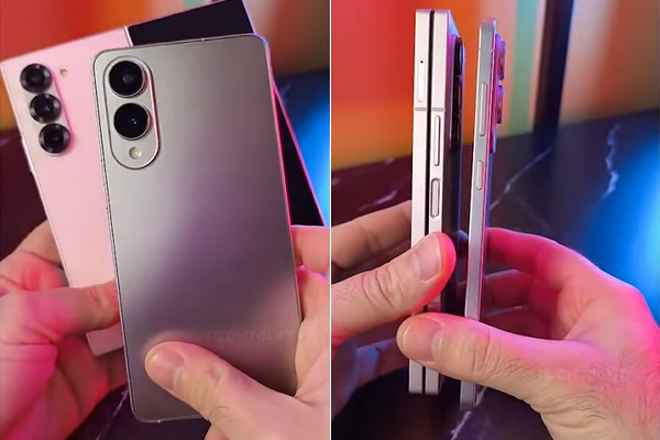 갤럭시S25 엣지의 핸즈온 영상이 유출됐다. [사진: 알렉시 가르자 유튜브]