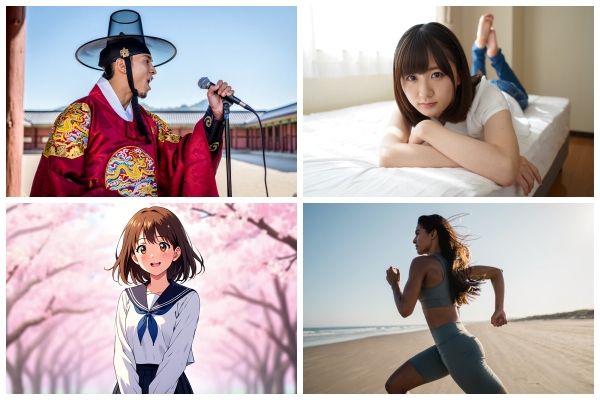 AI 이미지 생성 모델 시장을 흔들고 있는 레브 이미지 1.0의 샘플 이미지 [사진: 레브 AI]