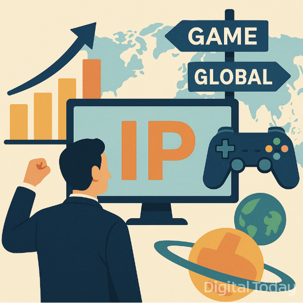 쳇지피티가 만든 게임업계 IP·글로벌 전략 이미지 [사진: 쳇지피티]