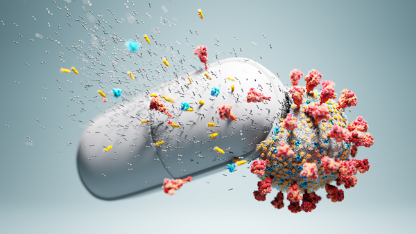 좋은균 연구소 김석진 소장이 프로바이오틱스 관련 코로나19 연구 사레를 소개했다. [사진: 셔터스톡]