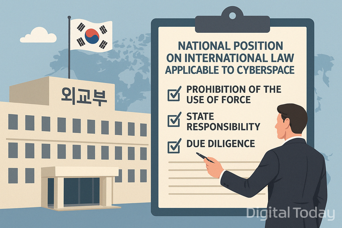 챗GPT를 활용해 그린 한국의 사이버공간 입장문 관련 그림 [사진: 디지털투데이]