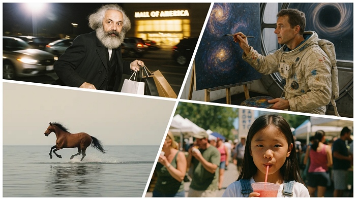 GPT-4o의 이미지 생성 모델로 만든 다양한 AI 이미지 [사진: 오픈AI]