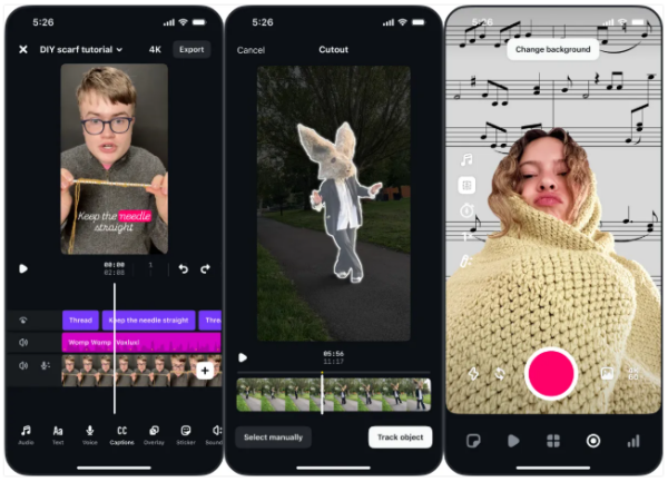 인스타그램 동영상 편집 앱 에디츠 [사진: 메타]