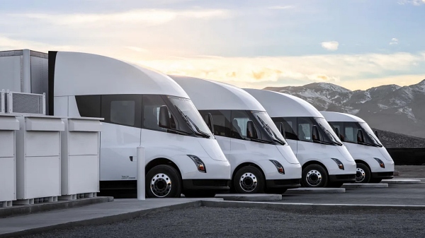 테슬라 세미 전기트럭 [사진: 테슬라]