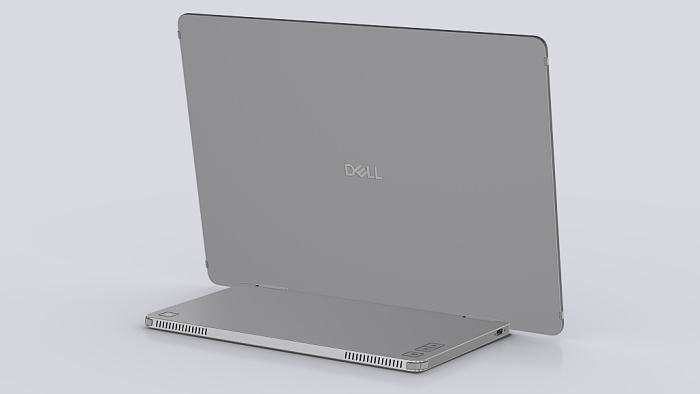 0.57kg의 가벼운 무게, 좌·우 배치된 USB-C 포트 등 휴대성과 실용성을 모두 갖췄다 [사진: 델 테크놀로지스]