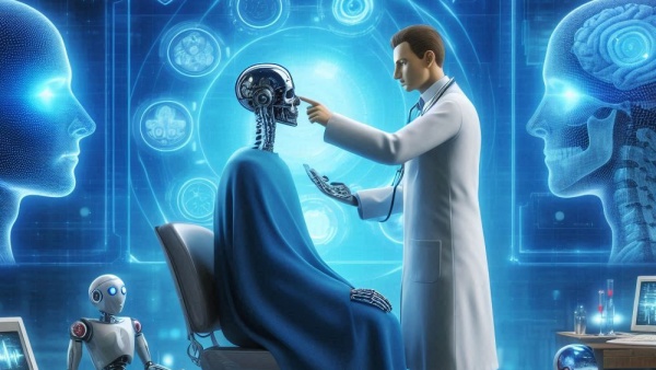 인공지능(AI)에 의존해 의료 상담을 하는 것이 기대만큼 효과적이지 않다는 결과가 나왔다. [사진: Bing Image Creator]