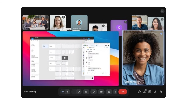 구글 미트(Google Meet)가 맞춤형 가상 배경 생성 기능을 제공한다. [사진: Google Workspace 유튜브]