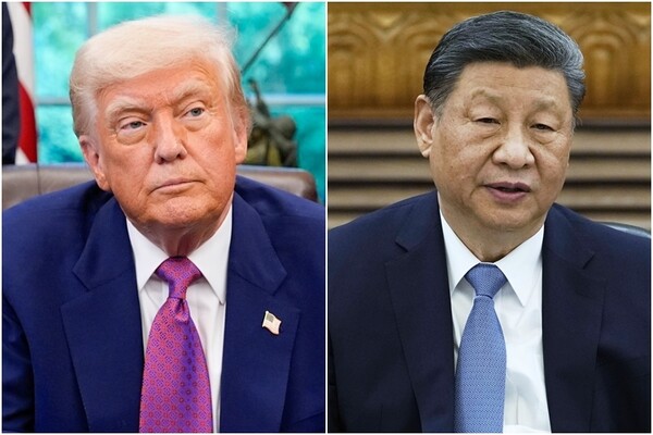 트럼프 미국 대통령(왼쪽)-시진핑 중국 국가주석 [사진: 연합뉴스]