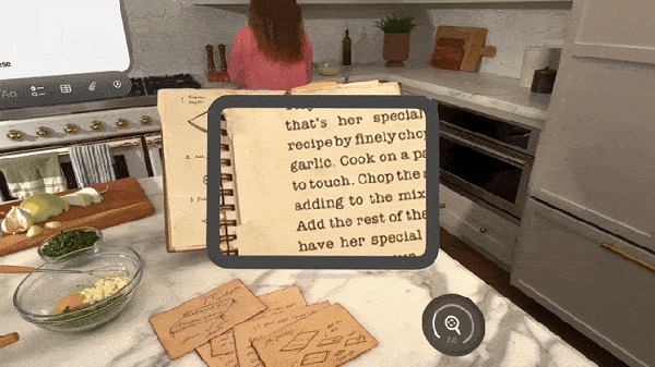 애플 비전 프로의 새로운 접근성 기능 [사진: 애플]