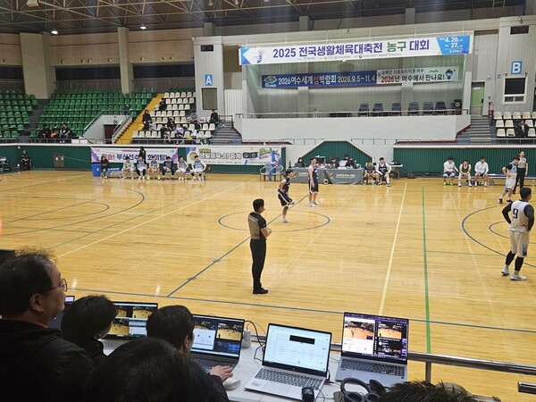  2025 전국생활체육대축전 AI중계 모습. [사진: KT스카이라이프]
