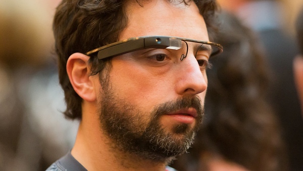 세르게이 브린 구글 공동 창업자가 착용한 구글 글래스 [사진: Thomas Hawk | flickr]