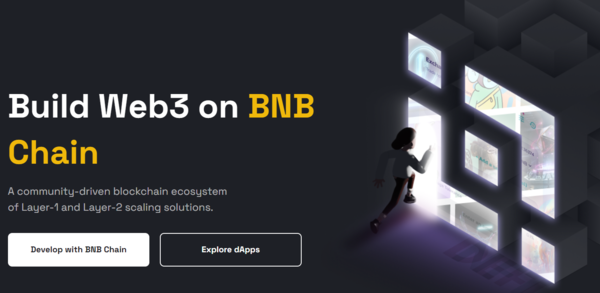 BNB체인 웹사이트 갈무리.
