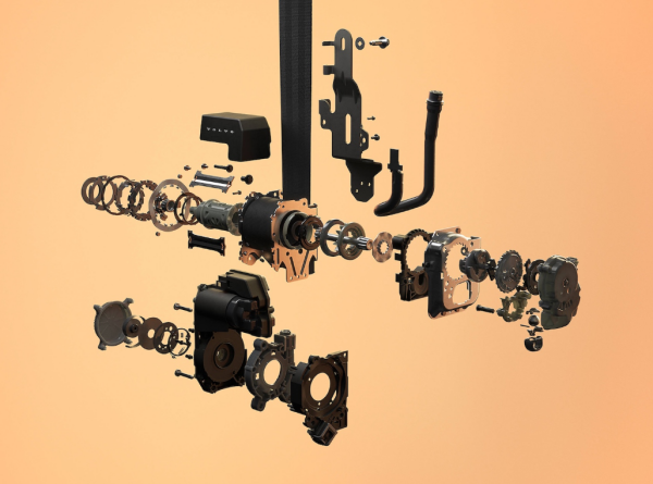볼보자동차가 세계 최초로 공개한 멀티 어댑티브 안전벨트 내부 구조 [사진: 볼보]