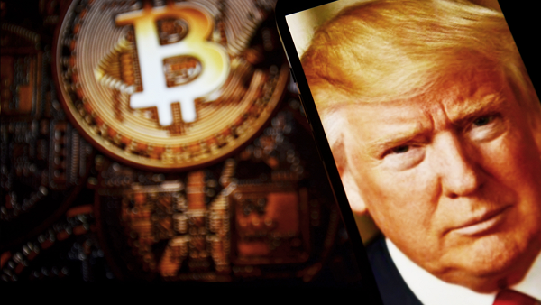 친(親)암호화폐 성향의 도널드 트럼프 미국 대통령 [사진: 셔터스톡]