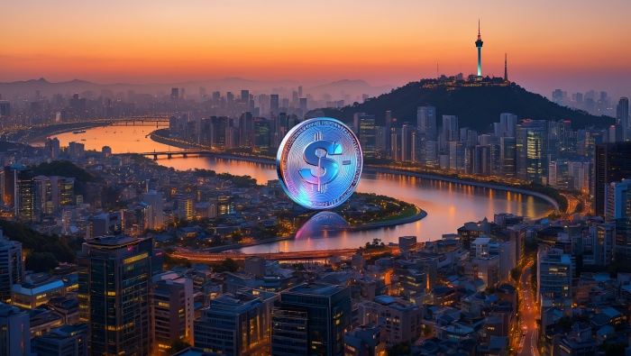 스테이블코인이 암호화폐 시장의 새로운 주류로 각광받고 있다 [사진: Reve AI]