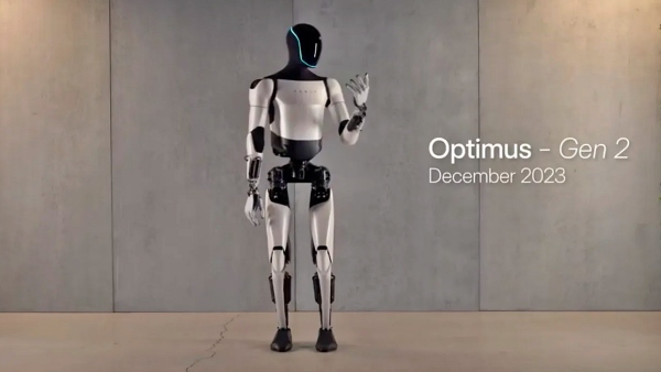 휴머노이드 로봇 '옵티머스 젠2'(Optimus Gen 2) [사진: 테슬라]