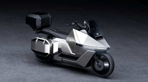 오모웨이가 AI와 스마트 기능이 탑재된 전기 스쿠터 오모 X를 선보였다. [사진: 오모웨이]