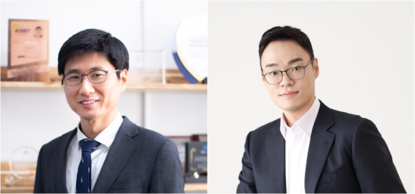 (왼쪽부터) 박호석 교수, 조새벽 교수