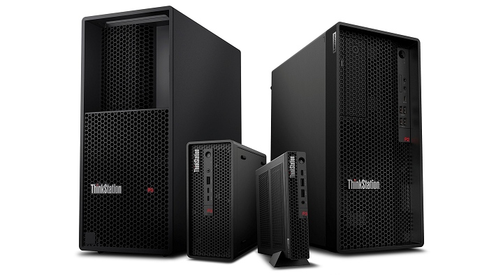 최신 씽크스테이션 P3 및 P2 라인업 [사진: 한국레노버]