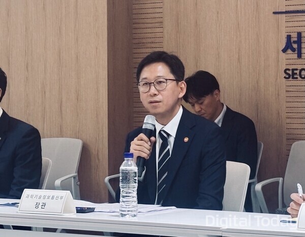 배경훈 과기정통부 장관 [사진: 석대건 기자]