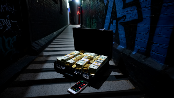 비트코인을 둘러싼 범죄가 급증하고 있다 [사진: Reve AI]