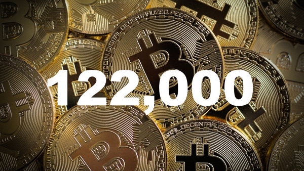 비트코인이 12만2000달러를 돌파했다 [사진: 셔터스톡]