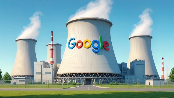 구글이 오는 2030년까지 원자력 발전소를 통한 자체 전력 확보에 나선다 [사진: Reve AI]