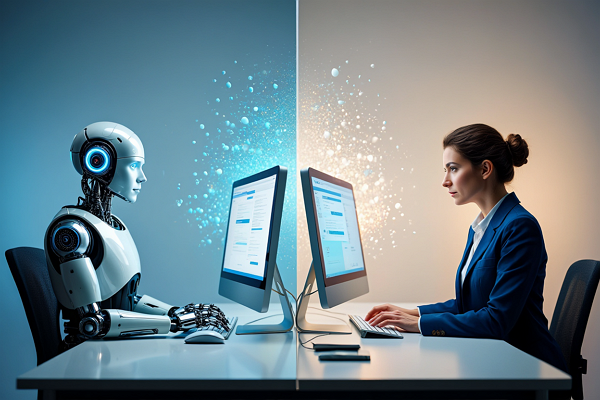 소비자들은 여전히 인간 상담사를 선호한다는 조사 결과가 나왔다. [사진: Reve AI]