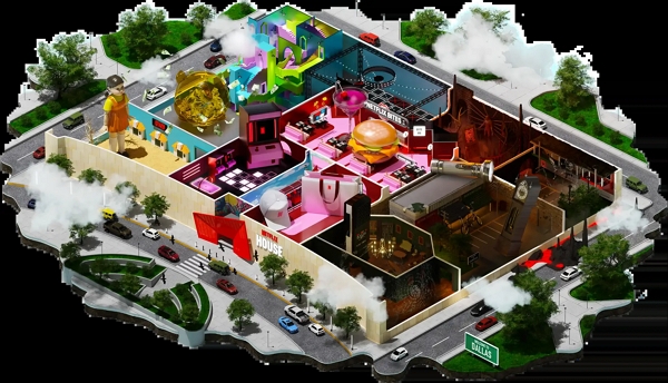 넷플릭스가 테마파크 넷플릭스 하우스를 개장한다. [사진: 넷플릭스 하우스]