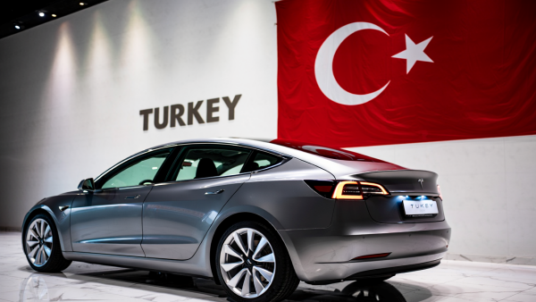 테슬라가 터키에서 높은 성과를 냈다 [사진: Reve AI]