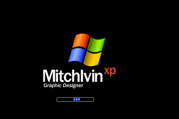 윈도XP의 친숙한 UI와 사운드를 웹에서 재현한 포트폴리오 사이트가 등장했다. [사진: 미치아이빈 XP]