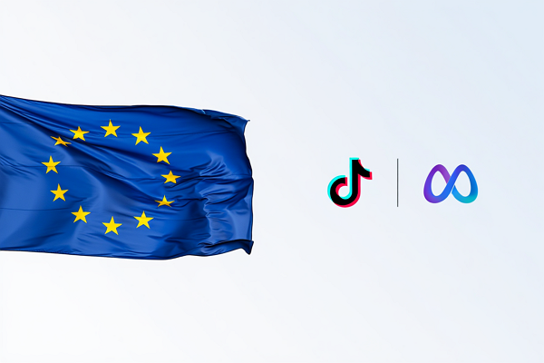메타와 틱톡이 EU에 제기한 승소했다. [사진: Reve AI]