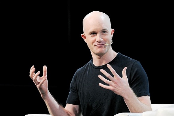 브라이언 암스트롱 코인베이스 CEO [사진: 테크크런치 | 위키미디어]