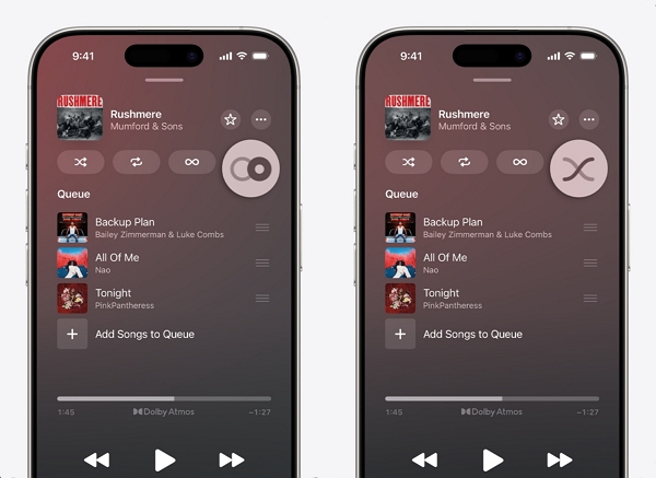 애플 뮤직에 오토믹스 기능이 추가됐다. [사진: 애플]