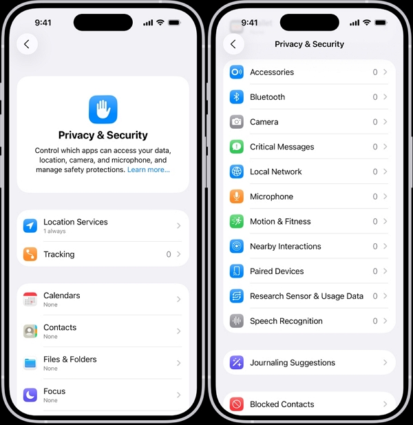 기존 아이폰에도 강력한 보안 기능을 제공하고 있다. [사진: 애플]
