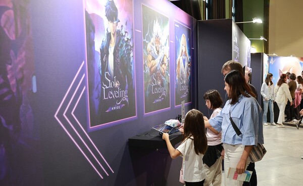 넷마블은 지난 28일부터 30일까지 스페인 마드리드에서 열린 2025 K-엑스포에 참가했다고 밝혔다. [사진: 넷마블]