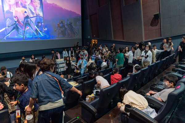 1일 넷플릭스 배리어프리 상영회 현장. [사진: 넷플릭스]