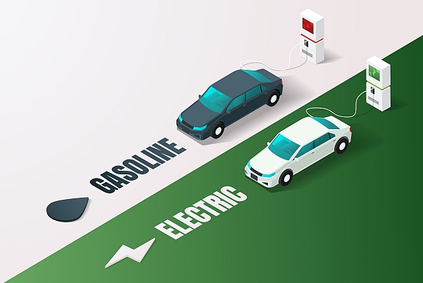 배터리 전기차와 내연기관차의 가격 격차가 빠르게 줄어들고 있다. [사진: 셔터스톡]