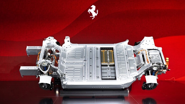 페라리 일렉트리카의 파워트레인 플랫폼 [사진: 페라리]